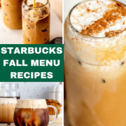 Pin 1 for Starbucks Fall Menu 2024 Recipes