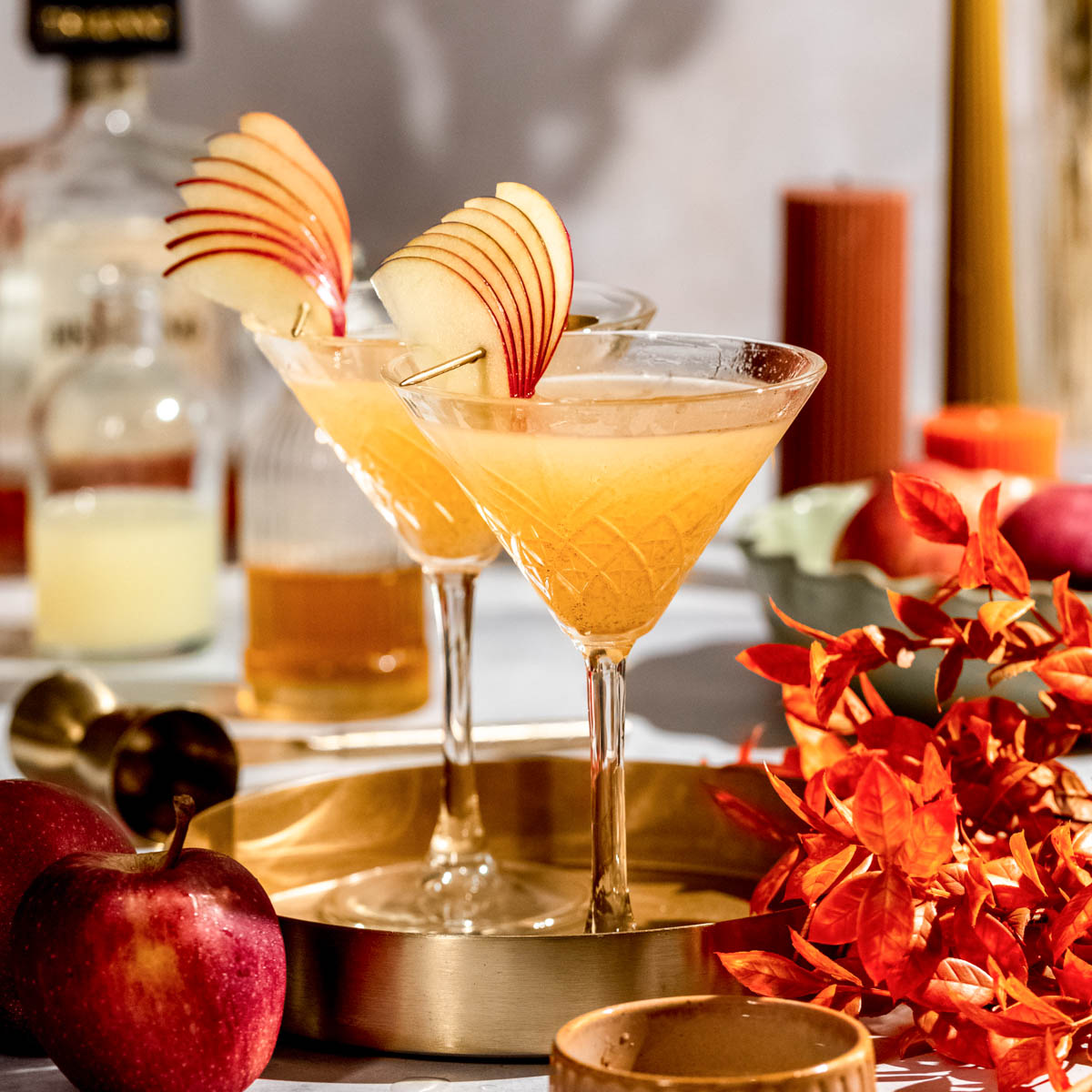 Easy Apple Cider Martini - Brew Buzz Blend